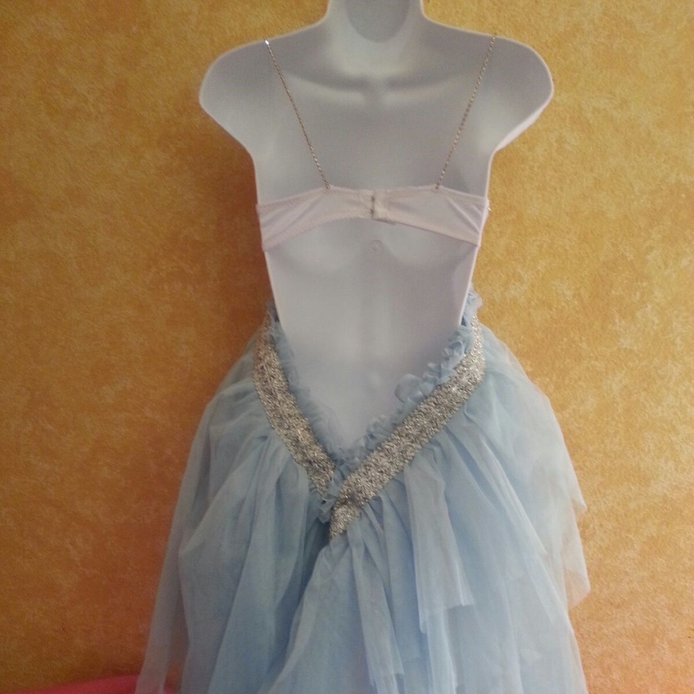 Something Blue Boho Babydoll Dress - Picture 7 of 8